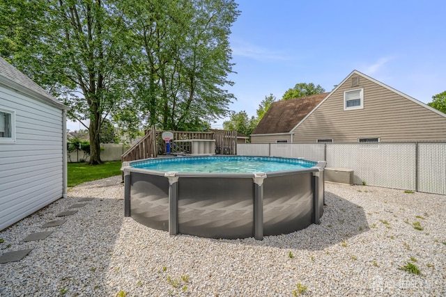 5 Wendy Rd, Woodbridge Proper, NJ 07067 - view of pool featuring a fenced backyard