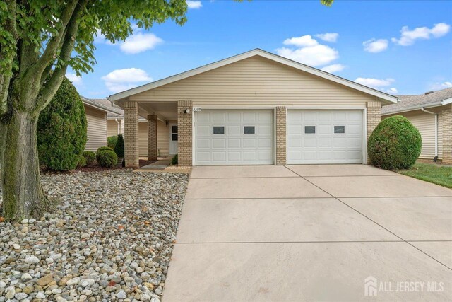 ranch-style house with a garage