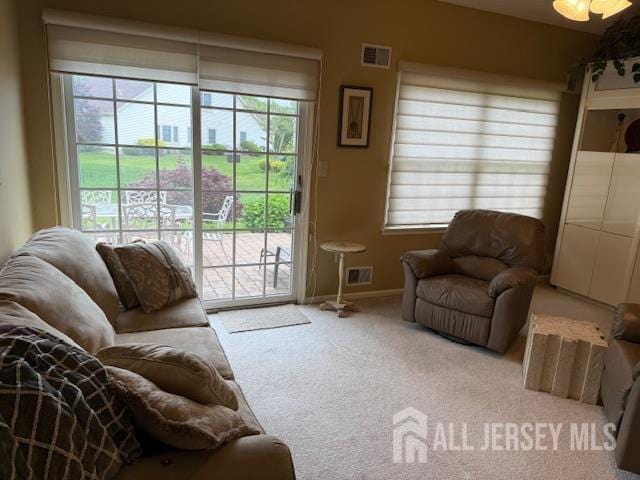 102 Leeds Ln, Monroe, NJ 08831 - carpeted living area featuring baseboards