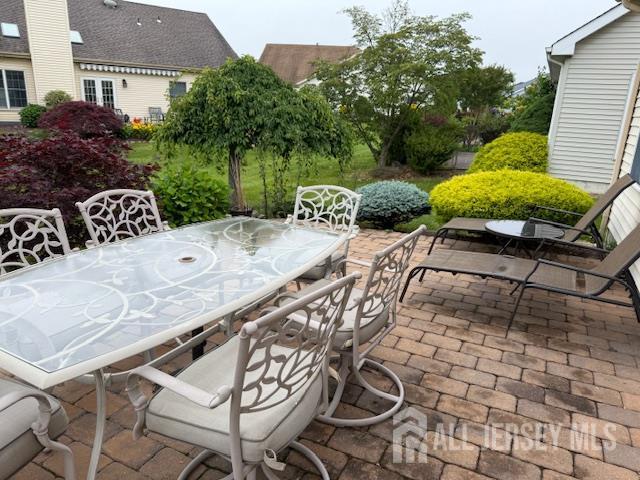 102 Leeds Ln, Monroe, NJ 08831 - view of patio featuring outdoor dining area