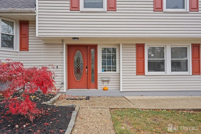 view of property entrance