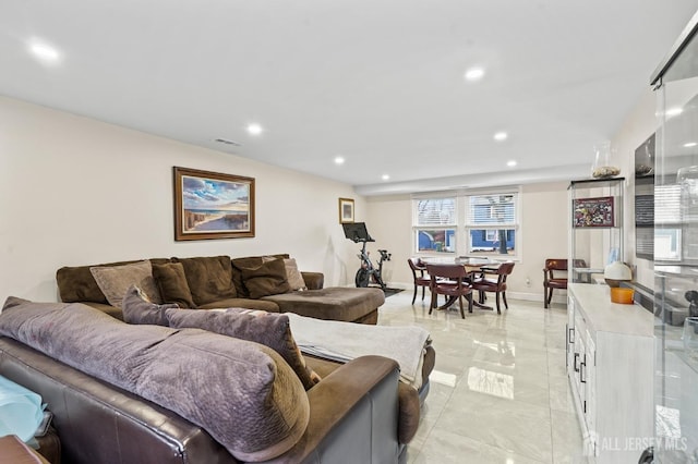 view of living room