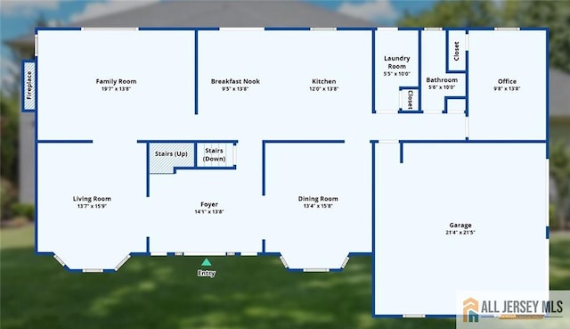 21 Tanglewood Pl, Monroe, NJ 08831 - view of home floor plan