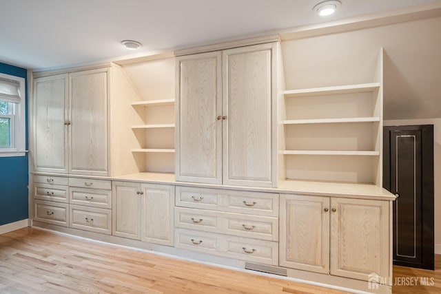 closet featuring visible vents