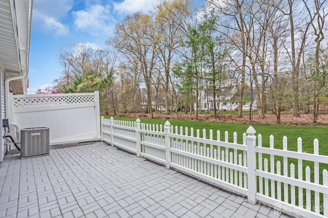 19 Albury Way N, Brunswick, NJ 08902 - view of patio with central AC