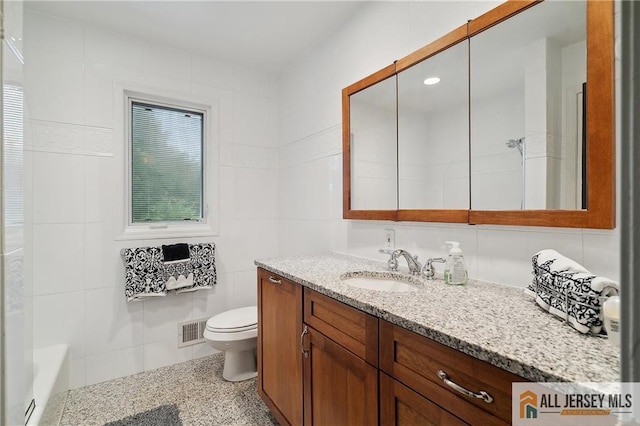 1 Eileen Ct, East Brunswick, NJ 08816 - full bathroom featuring vanity and speckled floor
