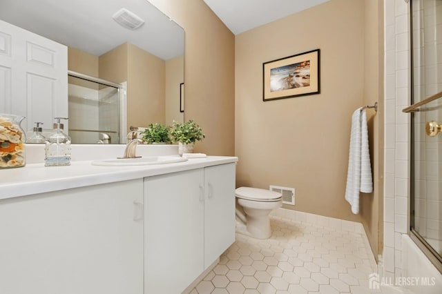 44 Windsong Cir E, Brunswick, NJ 08816 - bathroom with vanity and tile patterned flooring