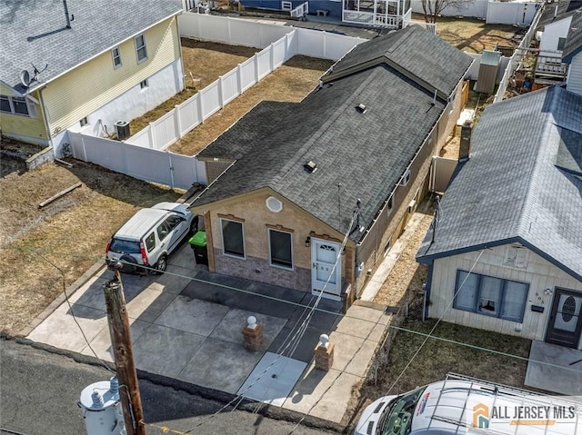 aerial view