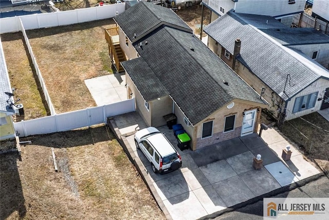 604 Greenwood Ave, Old Bridge, NJ 08879 - aerial view of property and surrounding area
