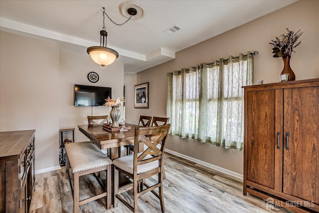 97 Boehmhurst Ave, Sayreville, NJ 08872 - dining space with light wood-type flooring and baseboards