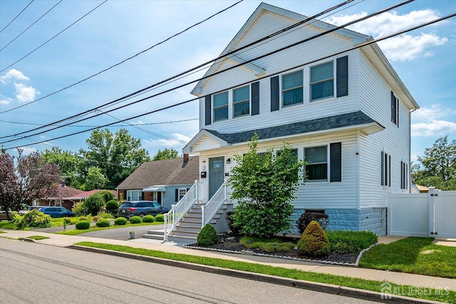 97 Boehmhurst Ave, Sayreville, NJ 08872 - view of front of property featuring roof with shingles
