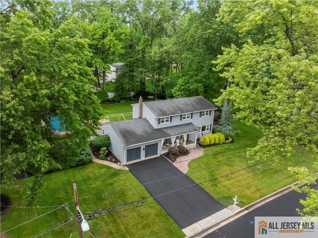 14 Devon Rd, Edison, NJ 08820 - view from above of property