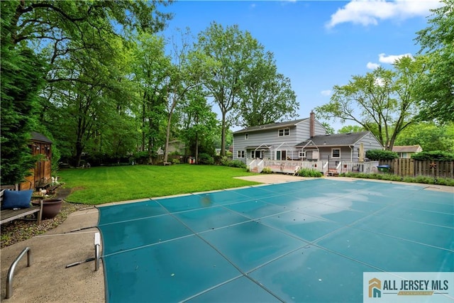 14 Devon Rd, Edison, NJ 08820 - view of swimming pool