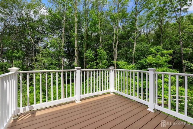 1617 Swales Ct, Monroe, NJ 08831 - view of wooden deck