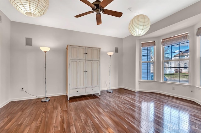 57 Cortland Dr N, East Brunswick, NJ 08816 - unfurnished bedroom featuring baseboards, visible vents, and hardwood / wood-style flooring