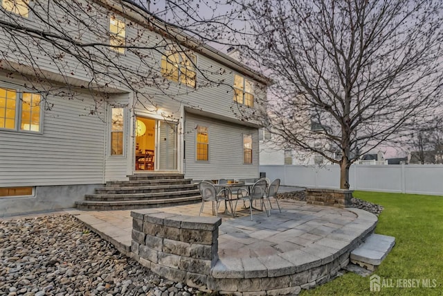 57 Cortland Dr N, East Brunswick, NJ 08816 - view of patio with fence and entry steps
