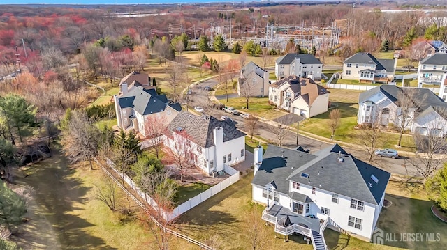 57 Cortland Dr N, East Brunswick, NJ 08816 - aerial view with a residential view