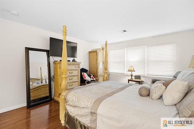 3 Eric Ct, Monroe, NJ 08831 - bedroom featuring dark wood-style flooring and baseboards