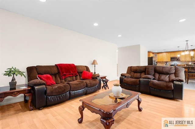 3 Eric Ct, Monroe, NJ 08831 - living room with light wood finished floors and recessed lighting