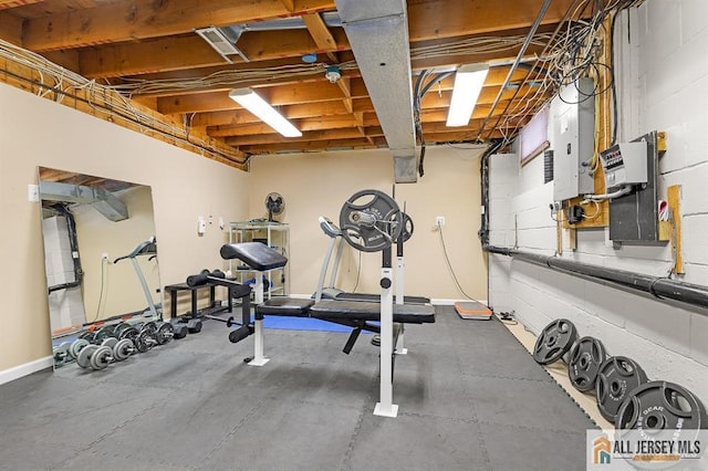 3 Eric Ct, Monroe, NJ 08831 - view of workout room