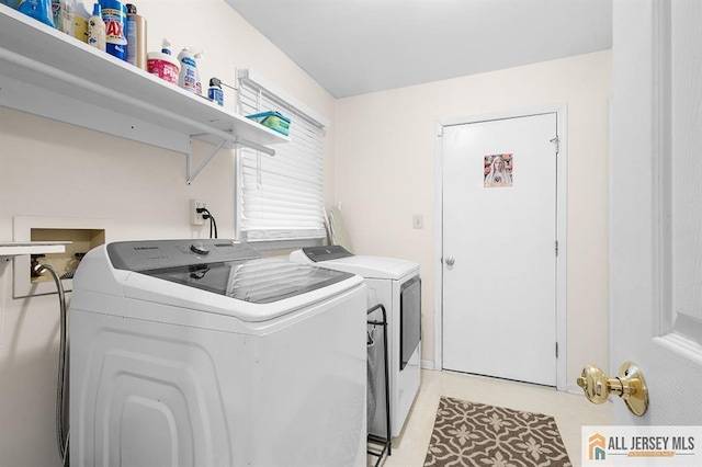3 Eric Ct, Monroe, NJ 08831 - laundry area with separate washer and dryer