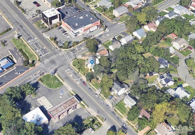 drone / aerial view featuring a residential view