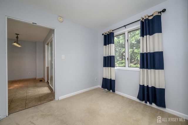 270 Main St Unit 6, Keansburg, NJ 07734 - carpeted empty room with baseboards and a smoke detector