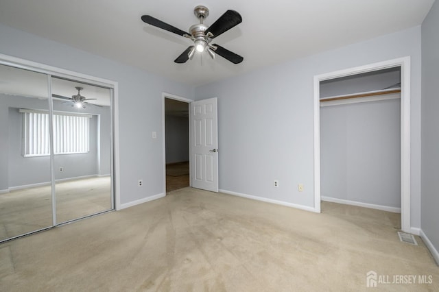 270 Main St Unit 6, Keansburg, NJ 07734 - unfurnished bedroom with carpet floors and a ceiling fan