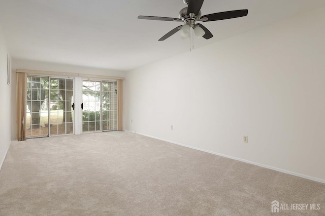 123-G Concordia Cir Unit G, Monroe, NJ 08831 - unfurnished room with carpet flooring and ceiling fan