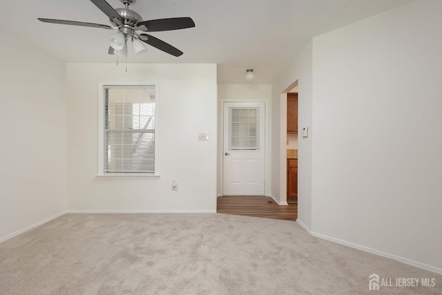 123-G Concordia Cir Unit G, Monroe, NJ 08831 - unfurnished room featuring carpet floors and a ceiling fan