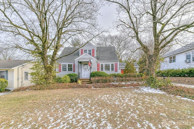 view of cape cod home