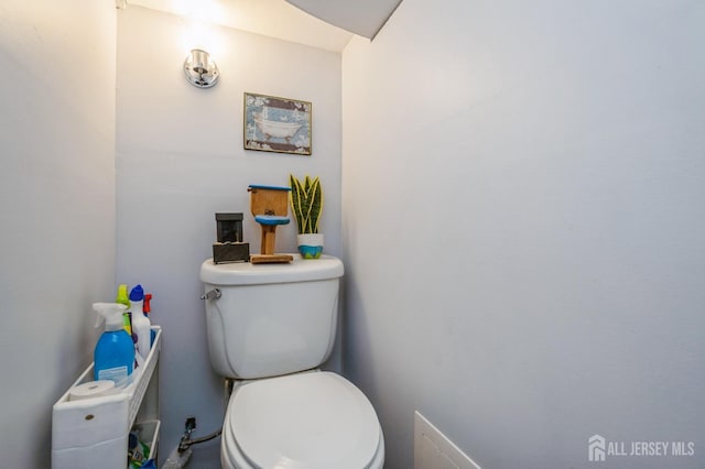 bathroom with toilet