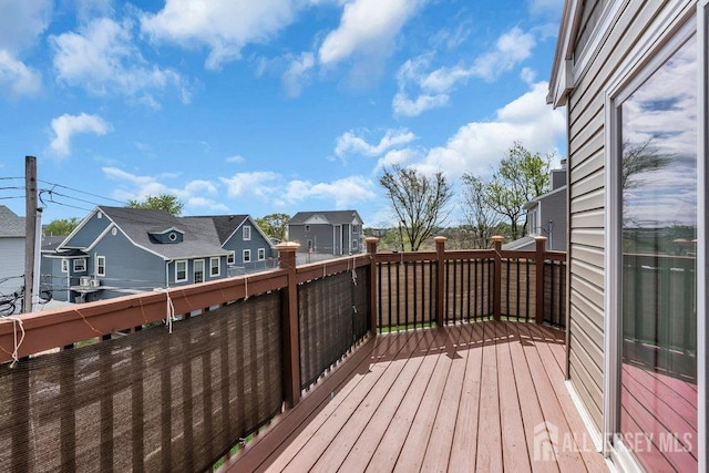 904 4th St, Union Beach, NJ 07735 - wooden terrace featuring a residential view