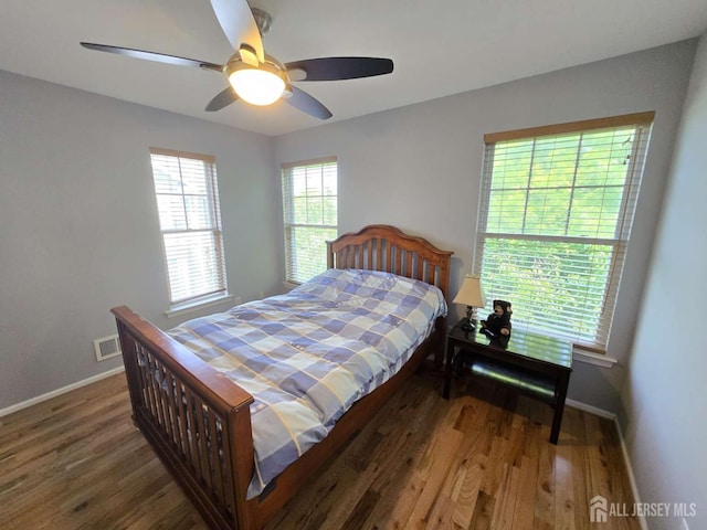 3 Great Beds Way S, Amboy, NJ 08879 - bedroom featuring wood finished floors, baseboards, and a ceiling fan
