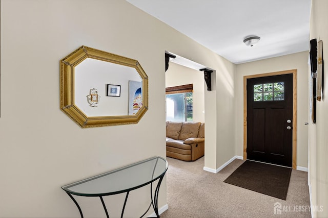 29 Whittney Ct, East Brunswick, NJ 08816 - carpeted foyer entrance featuring baseboards
