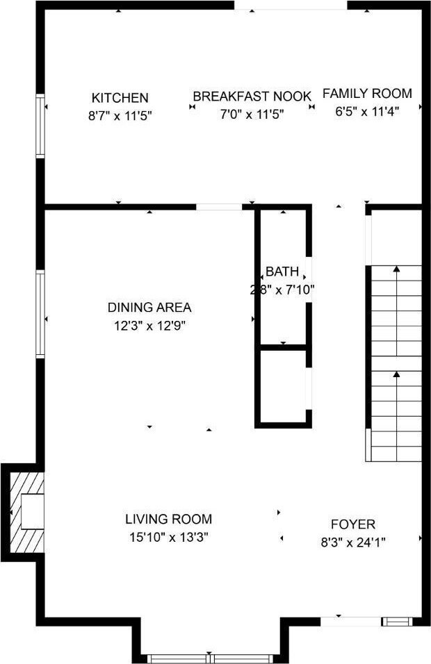 39 Gary Ct, South Brunswick, NJ 08810 - home floor plan