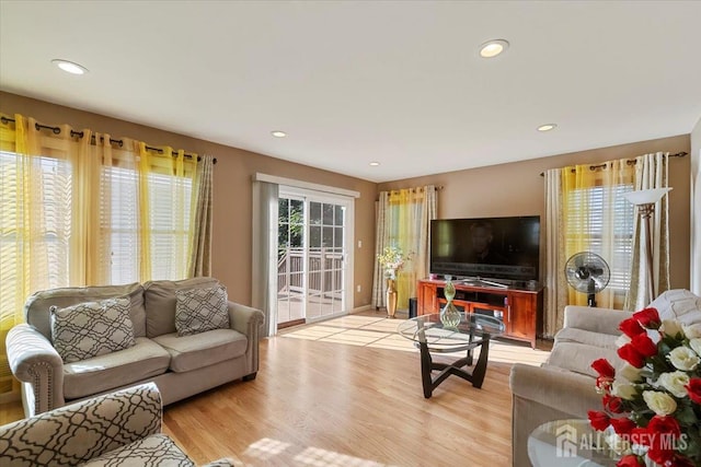 861 S Birch St S, Perth Amboy, NJ 08861 - living area with recessed lighting and light wood-style flooring