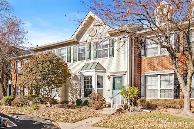 multi unit property with brick siding