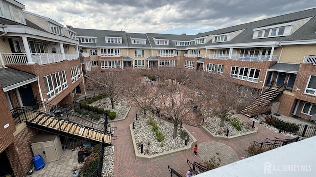 368 Rector St Unit 512, Perth Amboy, NJ 08861 - view of property featuring stairway