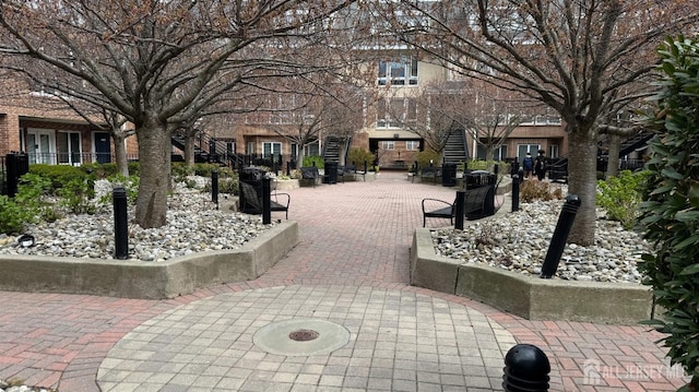 view of property's community