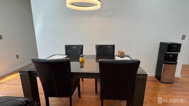368 Rector St Unit 512, Perth Amboy, NJ 08861 - office area featuring light wood-style flooring and baseboards