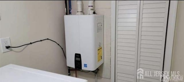 utilities with tankless water heater