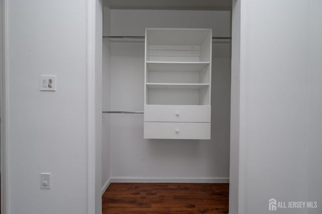 view of closet