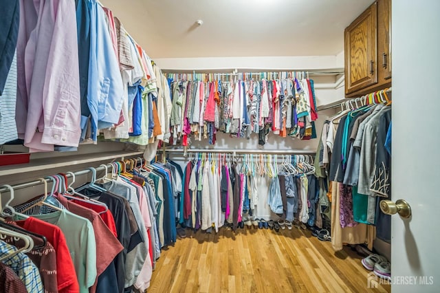 14 Greensview Dr, Scotch Plains, NJ 07076 - walk in closet with wood finished floors