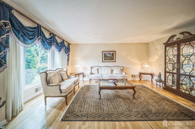 14 Greensview Dr, Scotch Plains, NJ 07076 - living area with wood-type flooring