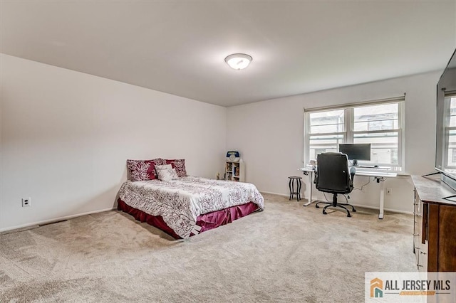 7402 Hana Rd, Edison, NJ 08817 - carpeted bedroom with an office area and baseboards