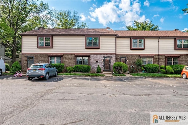 7402 Hana Rd, Edison, NJ 08817 - townhome / multi-family property with uncovered parking and brick siding