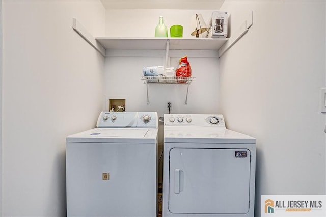7402 Hana Rd, Edison, NJ 08817 - laundry room featuring independent washer and dryer