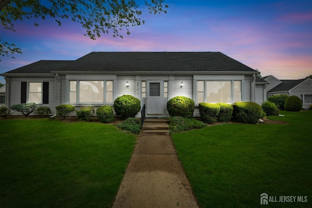 381-C Old Nassau Rd, Monroe, NJ 08831 - view of front of house featuring a yard and a shingled roof