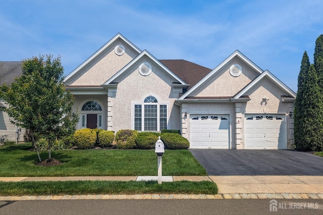 23 Crooked Stick Pl, Monroe, NJ 08831 - view of front of home featuring driveway, an attached garage, and a front yard